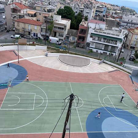 George & Nia Apartment - Central Kavala With Panoramic Terrace View Bagian luar foto