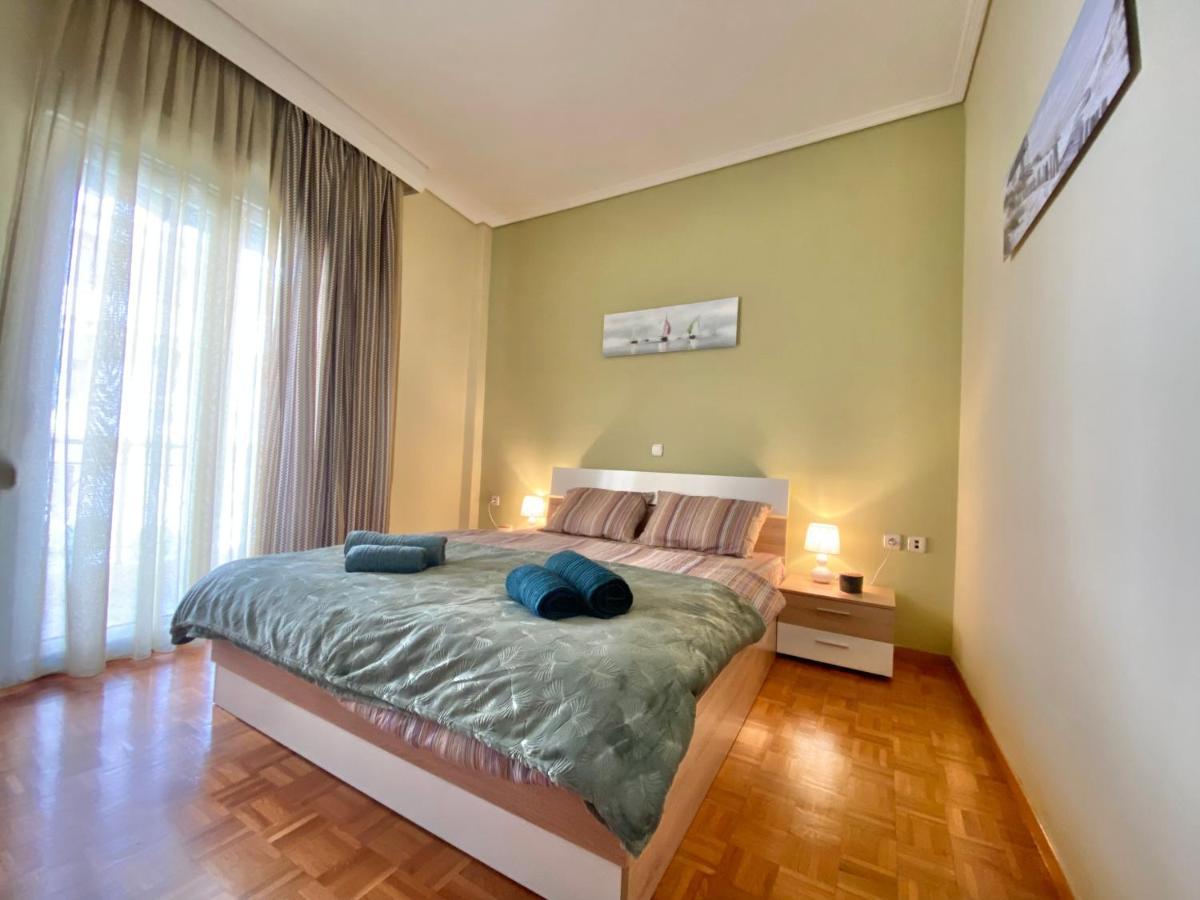 George & Nia Apartment - Central Kavala With Panoramic Terrace View Bagian luar foto