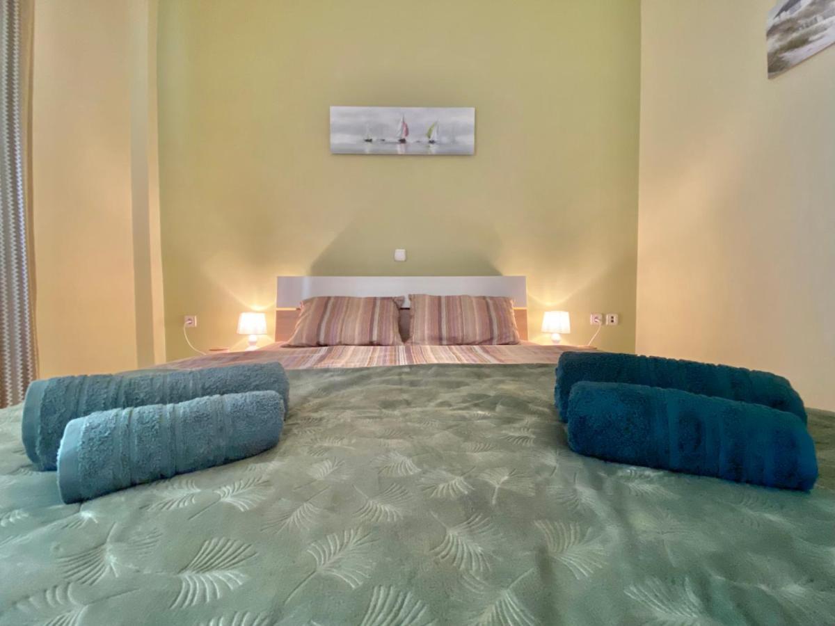 George & Nia Apartment - Central Kavala With Panoramic Terrace View Bagian luar foto